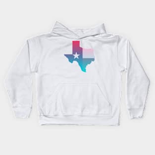 Texas Ombre Kids Hoodie